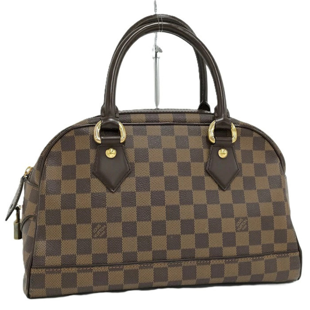 Louis Vuitton Duomo Handbag Damier Ebene Brown